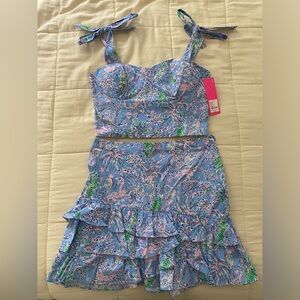 Lilly Pulitzer Rosalie Set Size 8